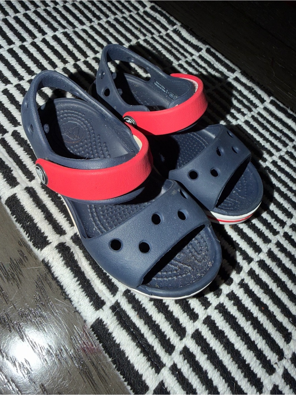 Crocs Unisex-Child Kids' Crocband Sandals size 8 vgc